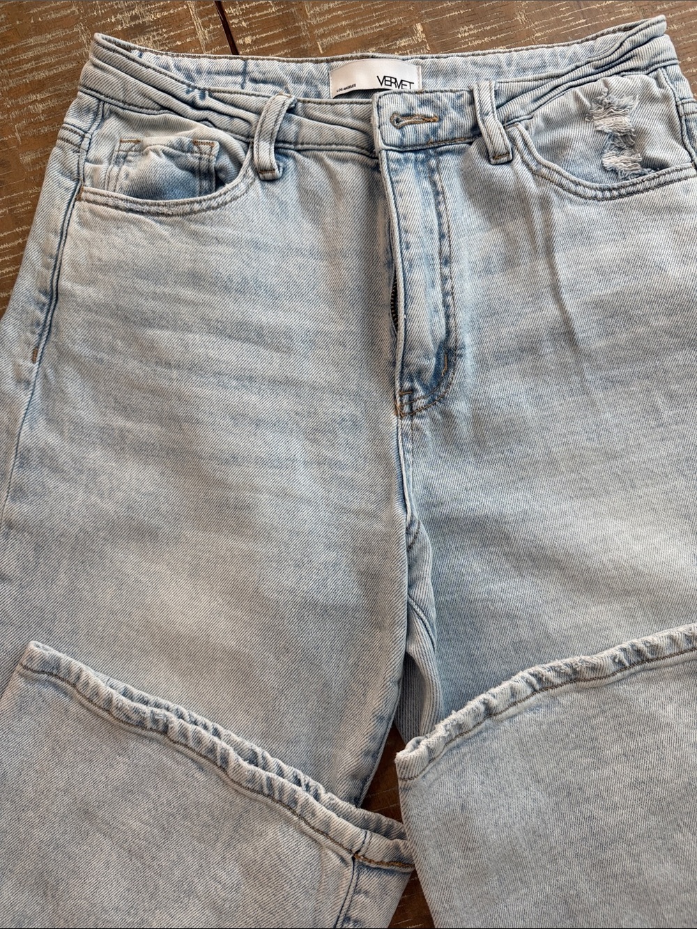 VERVET Light Wash Bootcut Jeans